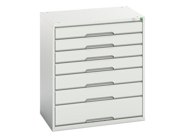 Bott Verso 7 Drawer Cabinet 800 X 900Mm Light Grey