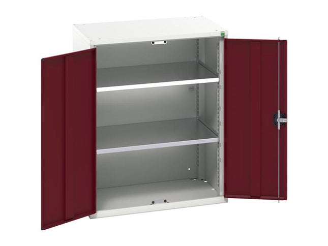 Bott Verso 2 Shelf Cupboard 800Mm Crimson Red