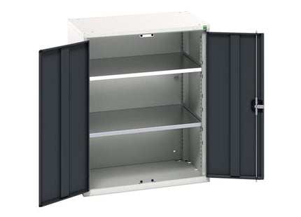 Bott Verso 2 Shelf Cupboard 800Mm Anthracite Grey