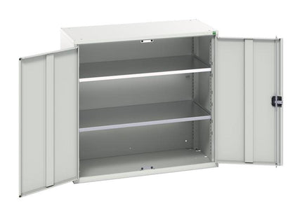 Bott Verso 2 Shelf Cupboard 1050Mm Light Grey