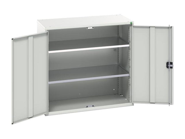 Bott Verso 2 Shelf Cupboard 1050Mm Light Grey