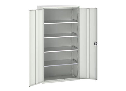 Bott Verso 4 Shelf Cupboard 1050Mm Light Grey