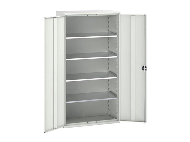 Bott Verso 4 Shelf Cupboard 1050Mm Light Grey