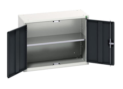 Bott Verso Economy Wall Cupboard 1 Shelf 800Mm Anthracite Grey