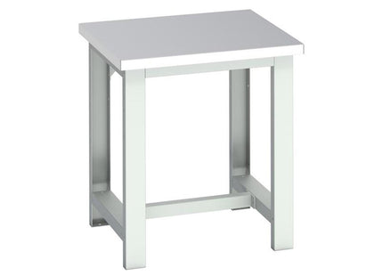 Bott Cubio Basic Bench, Stainless Steel Clad Top 750 X 750Mm