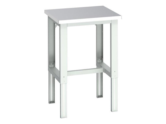 Bott Cubio Adjustable Bench, Stainless Steel Clad Top 750 X 750Mm