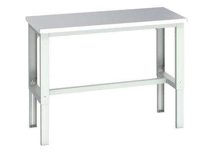 Bott Cubio Adjustable Bench, Stainless Steel Clad Top 1500 X 750Mm