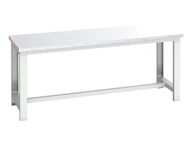 Bott Cubio Basic Bench, Steel Clad Top 2000 X 750Mm