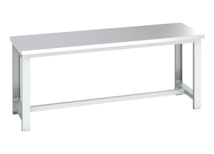 Bott Cubio Basic Bench, Stainless Steel Top 2000 X 750Mm