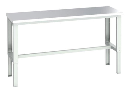 Bott Cubio Adjustable Bench, Stainless Steel Clad Top 2000 X 750Mm