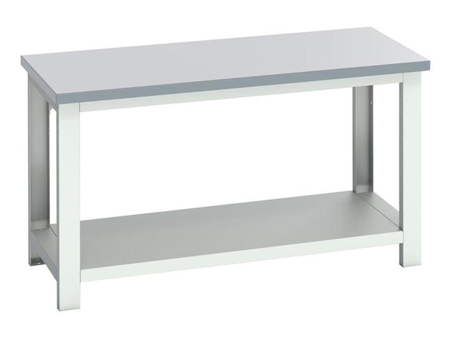 Bott Cubio Bench With Shelf, Esd Laminate Top 1500 X 750Mm
