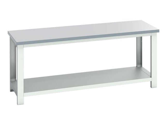 Bott Cubio Bench With Shelf, Esd Laminate Top 2000 X 750Mm