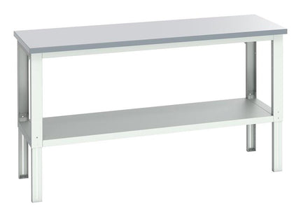 Bott Cubio Adjustable Bench With Shelf, Laminate Top 2000 X 750Mm