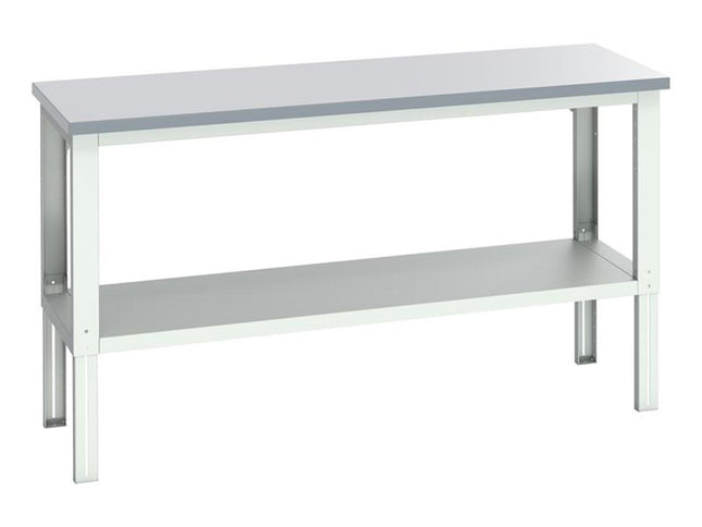 Bott Cubio Adjustable Bench With Shelf, Laminate Top 2000 X 750Mm