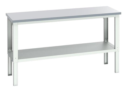 Bott Cubio Adjustable Bench With Shelf, Esd Laminate Top 2000 X 750Mm