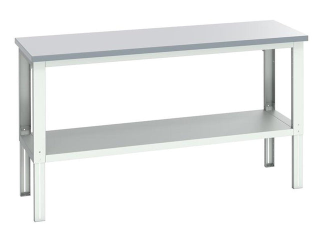 Bott Cubio Adjustable Bench With Shelf, Esd Laminate Top 2000 X 750Mm