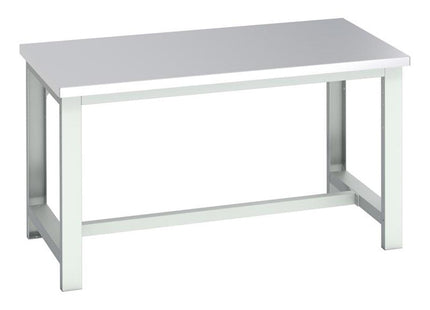Bott Cubio Basic Bench, Stainless Steel Clad Top 1500 X 900Mm