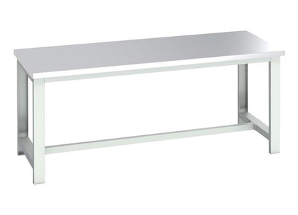 Bott Cubio Basic Bench, Stainless Steel Top 2000 X 900Mm