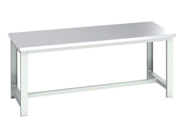 Bott Cubio Basic Bench, Stainless Steel Top 2000 X 900Mm