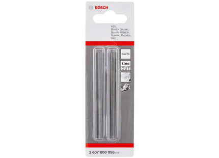 Bosch Powertool Accessories Carbide Reversible Planer Knife 82Mm Pack Of 2