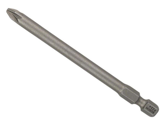 Bosch Powertool Accessories Extra Hard Screwdriver Bit Pz2 X 89Mm Pack Of 3