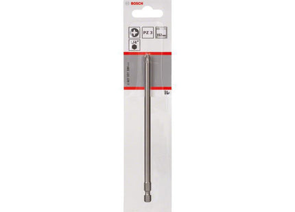 Bosch Powertool Accessories Extra Hard Screwdriver Bit Pz3 X 152Mm