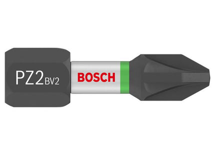 Bosch Powertool Accessories Pro Impact Screwdriver Bit Pz2 X 25Mm Pack Of 25