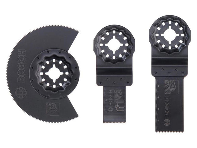 Bosch Powertool Accessories Starlock Starter Set, 3 Piece