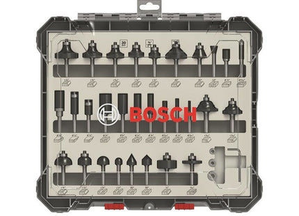 Bosch Powertool Accessories Pro Router Bit Mixed Set, 30 Piece