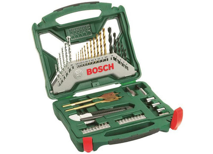 Bosch Powertool Accessories X-Line Titanium Drill And Screwdriver Bit Set, 50 Piece