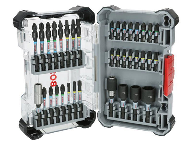 Bosch Powertool Accessories Pro Impact Screwdriver Bit Set, 36 Piece