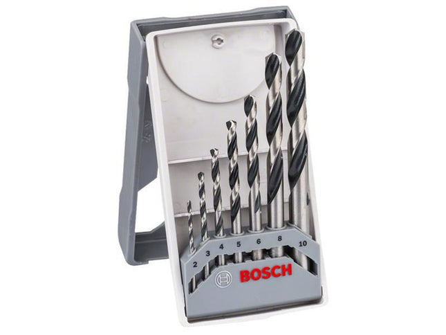 Bosch Powertool Accessories Hss Twist Pointteq Drill Bit Set, 7 Piece