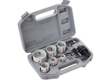 Bosch Powertool Accessories Electrician's Hss Bi-Metal Holesaw Set, 9 Piece