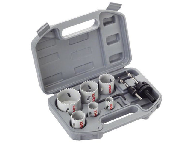 Bosch Powertool Accessories Electrician's Hss Bi-Metal Holesaw Set, 9 Piece