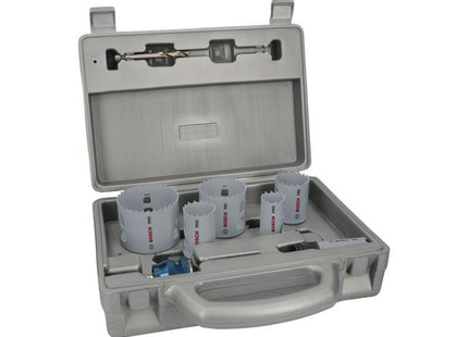Bosch Powertool Accessories Pro Multi Material Pc Plus Hole Saw Set, 9 Piece