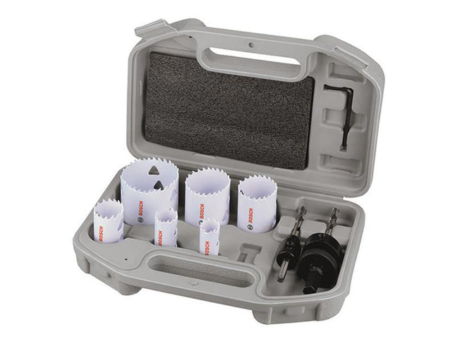 Bosch Powertool Accessories Multi Material Hole Saw Plumbers Set, 9 Piece