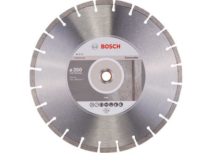 Bosch Powertool Accessories Standard For Concrete Diamond Cutting Disc 350 X 25.4Mm