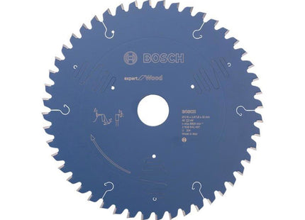 Bosch Powertool Accessories Expert For Wood Circular Saw Blade 216 X 30Mm X 48T