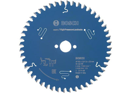 Bosch Powertool Accessories Expert For High-Pressure Laminate Circular Saw Blade 165 X 20Mm X 48T