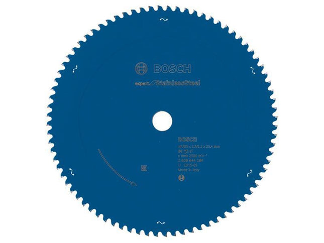 Bosch Powertool Accessories Expert For Stainless Steel Circular Saw Blade 305 X 25.4Mm X 80T