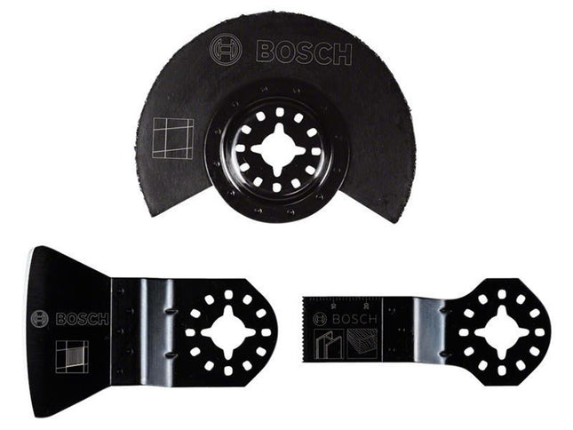 Bosch Powertool Accessories Basic Tile Set For Multi-Tools, 3 Piece