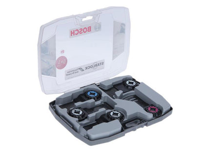 Bosch Powertool Accessories Starlock Electrician And Drywall Set For Multi-Tools, 6 Piece