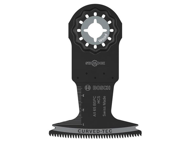 Bosch Powertool Accessories Aii 65 Bspc Plunge Cut Curved Blade 65Mm