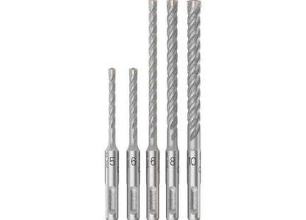 Bosch Powertool Accessories Pro Sds Plus-5X Hammer Drill Bit Set, 5 Piece
