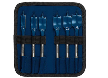 Bosch Powertool Accessories Expert Self Cut Speed Spade Drill Bit Set, 6 Piece