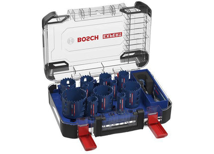 Bosch Powertool Accessories Expert Multi Material Pc Plus Hole Saw Set, 14 Piece