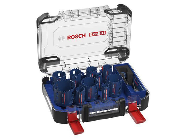 Bosch Powertool Accessories Expert Multi Material Pc Plus Hole Saw Set, 14 Piece