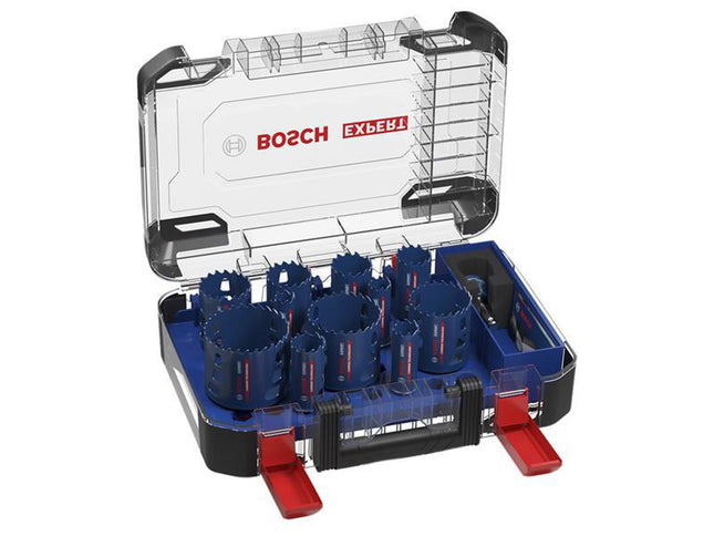 Bosch Powertool Accessories Expert Multi Material Pc Plus Hole Saw Set, 14 Piece