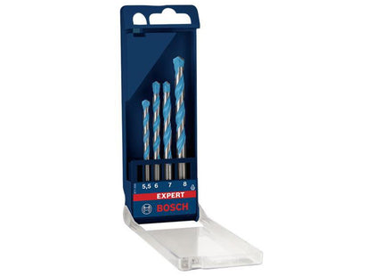 Bosch Powertool Accessories Expert Cyl-9 Multi Construction Drill Bit Set, 4 Piece