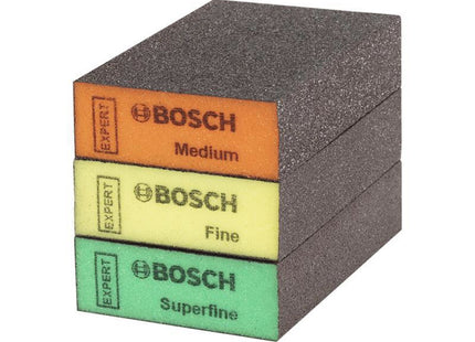 Bosch Powertool Accessories Xpert S471 Standard Sanding Block Set, 3 Piece